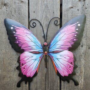 MULTICOLOR Swallowtail Butterfly, Dim: 14" L x 12.5" W